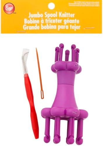 Boye Loom Craft Kit Jumbo Spool Knitting Set by Boye