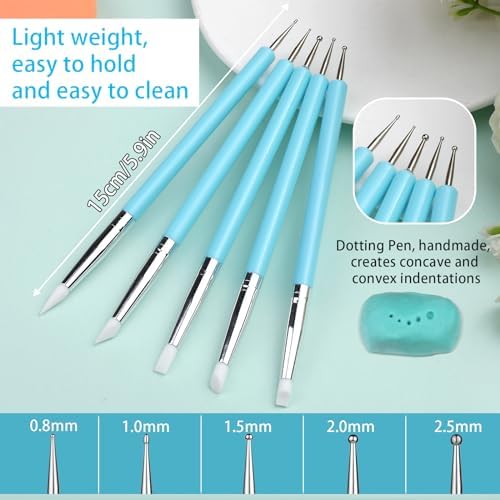 Silicone Sculpting Tools, Pottery Tools, Clay Tools, Clay Sculpting Tools - Image 3