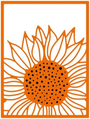 Sunflower Cutting Dies Frame Die Cuts for Card Making Craft Dies Background Embossing Stencils Scrapbooking Album Paper Card Decoration - Image 5