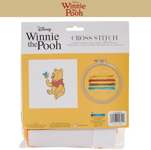 Innovative Designs Disney Winnie The Pooh Cross Stitch Kit for Adults and Kids, Easy Cross Stitch Kit, Instruction Manual - Image 7