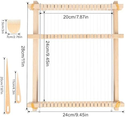 Lemonfilter 9.45x11 Weaving Loom for Kids Ages 6 8 10 Girls Beginners Gift - Image 2