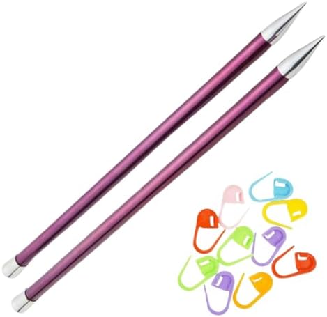 KnitPro Zing 14-Inch US 10 (6.0mm) Straight Single Point Knitting Needles by KnitPro