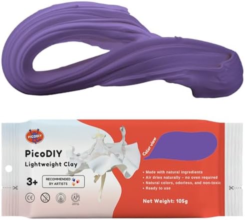 Air Dry Clay Lightweight, Flexible Modeling Clay for Adults Arts and Crafts by Unknown