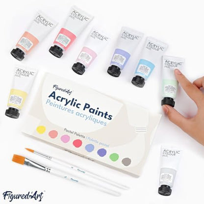 Figured'Art Pottery Kit for Adults with 4.4 lbs Premium Air Dry Clay, Ideal for Beginners, Includes Tools, Paints, Brushes, Sealers & Tutorials, No Kiln Needed - Image 6
