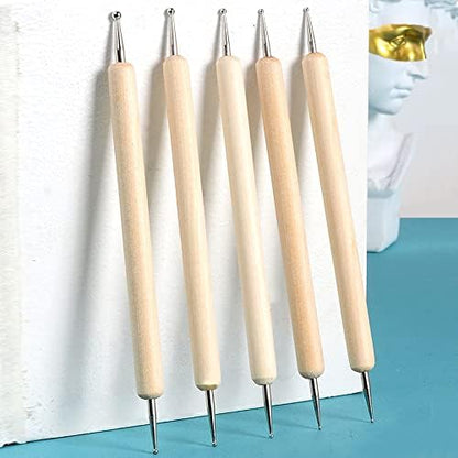 31 Pcs Cake Decorating Tool Set, Fondant Tool, Polymer Clay Tool, Modeling Clay Sculpting Tools Kits for Pottery Sculpture - Image 3