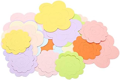 Culnflun 20PCS Flower Design Paper Quilling Kit with Quilling Strips, Colorful Quilling Paper for DIY Rosette Flower Crafts, Paper Quilling Supplies for Adults Beginners - Image 5