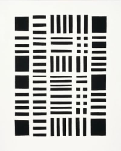 CISDKK Embroidery kit,Embroidery Kits for Adults Advanced,Scandinavian Prints,AbstractGeometric Printable Wall,11CT,17.33 * 17.33 inch by Unknown
