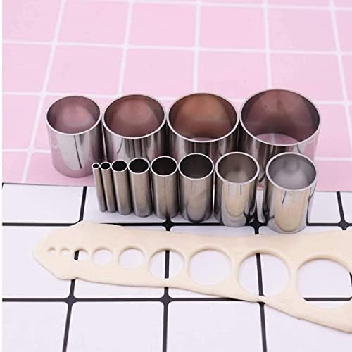 Yayatty Polymer Clay Tools, Acrylic Clay Roller, Acrylic Sheet, Rotary Cutting Mat, Round Polymer Clay Cutters with Clay Slicer Blade for Pottery and Sculpture, 22 PCS - Image 3