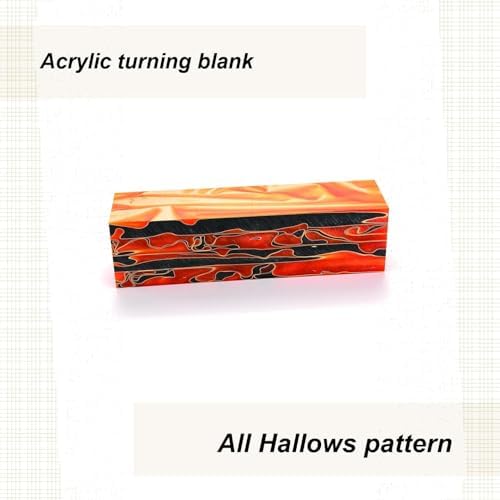 Woodriver Acrylic Turning Stock All Hallows 1-1/2" X 1-1/2" X 6" - Image 2