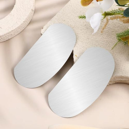 6 Pcs Stainless Steel Clay Scraper, Steel Pottery Tools Clay Ribs Smooth Scraper Sculpture Cutter Crafts Tool DIY Ceramics Sculpting Tools Kits for Texturing Artists Modeling Potter - Image 3