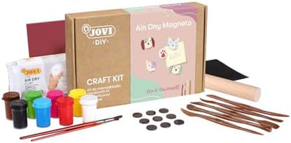 Jovi - DIY Air Dry Kit - Pets Magnets Gift Pottery Kit for Adults by Jovi