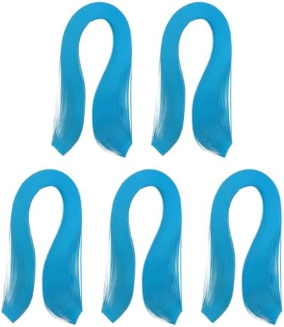 PATIKIL 600pcs Quilling Strips Paper 1/8"(3mm) 39cm Origami Paper Quilling Strip for Art DIY Hand Craft Christmas, Blue by PATIKIL