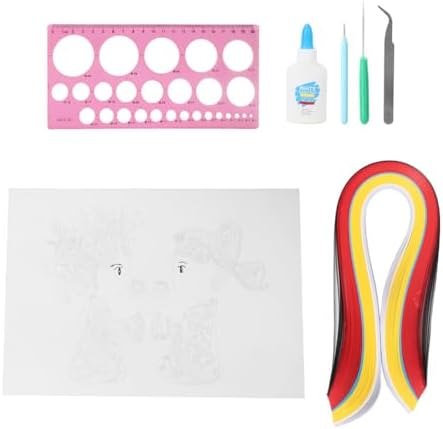 Paper Quilling Set for Beginners DIY Handcraft Art Kit for Kids and Adults - Image 2