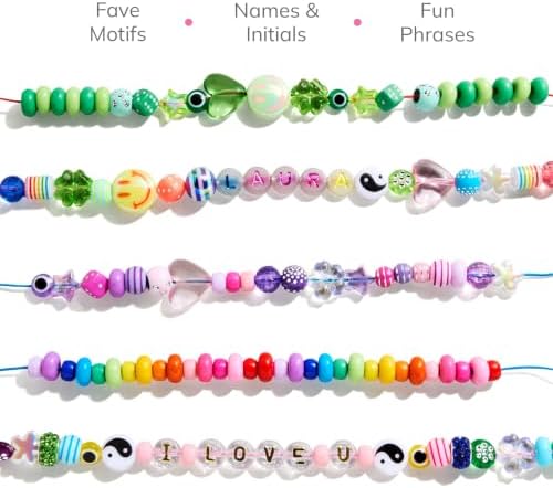 BaubleBar Ultimate DIY Bracelet Kit | 1000+ Pcs | Great for a Gift or Party | Bracelet Jewelry Making Kit with Beads - Image 5