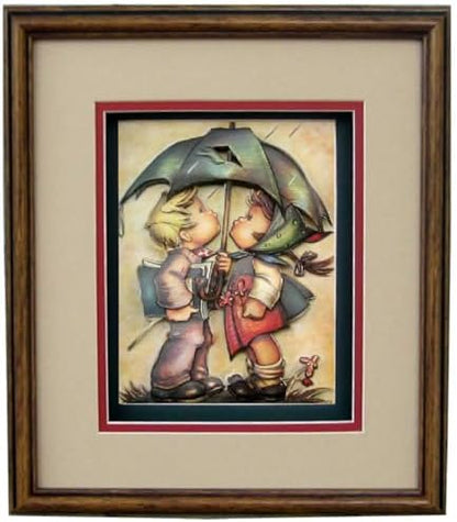 DSC ART Honey Buns Under the Umbrella - Paper Tole 3D Decoupage Craft Kit Size 6x8 inches K51312 (The Additional Pictures Show Examples of This Craft Kit Assembled and Framed in a Shadow Box Frame) - Image 4