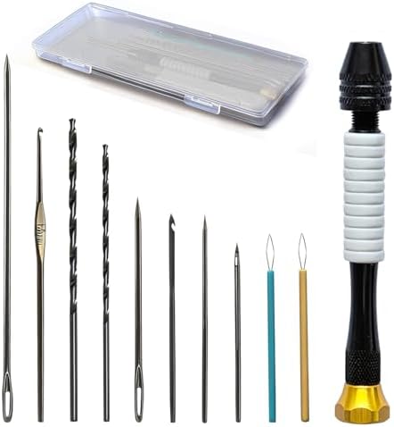Candle Making Tools for Punching Holes and Inserting Wicks, Candle Making Kit for Adult Beginners Including Wick Needle with Hook and Large Eye, Perfect to Silicone Molds with No Holes for Wicks by DiaWiew