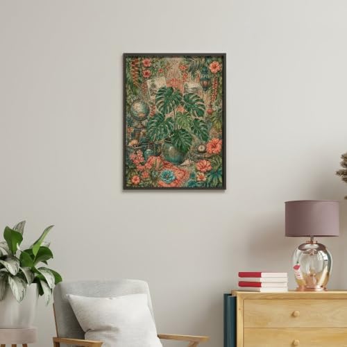 Bozfoxa Paint by Numbers Kit for Adults Beginner Tropical Globe - Image 4