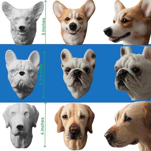 MeowPick Dog Head Needle Felting Kit with Upgraded Breed-Specific Mold - Complete DIY Wool Felting Starter Set for Beginners (German Shepherd) - Image 6