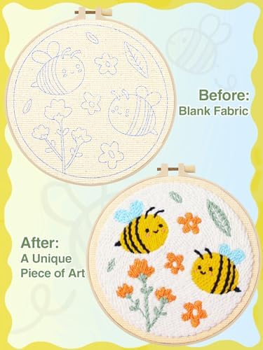 Punch Needle Kit Adults Beginner, Step-by-Step Guide & Video - Image 4