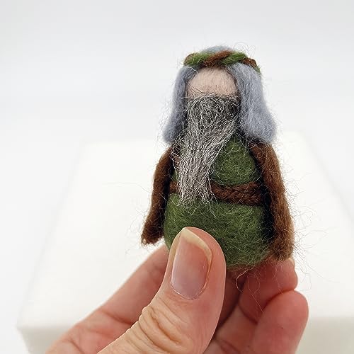 Bergin & Bath Needle Felting Bumper Kit - Nativity Craft Set for Adults and Teens, Gift, Planet-Friendly Wool - Image 7