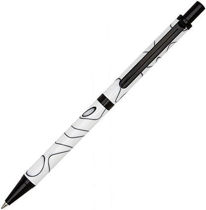 Slimline Pencil Hardware Kit - Black Chrome by RocklerWoodworkingandHardware