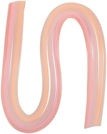PATIKIL 120pcs Quilling Strips Paper 1/8"(3mm) 21" Origami Paper Quilling Strip for Art DIY Hand Craft Christmas, Pink by PATIKIL