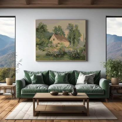 Landscape Paint by Numbers Kit for Adults, Color By Numbers for Adults - Image 2