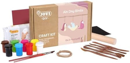 Jovi - DIY Air Dry Kit - Birds Gift Pottery Kit for Adults by Jovi