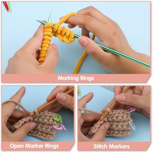 Cable Needles for Knitting Accessories Kit Knitting Kits Knitting Supplies - Image 3