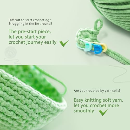 CrochetBox Turtle Complete Crochet Kit for Beginners, Easy Craft for Adults - Image 6