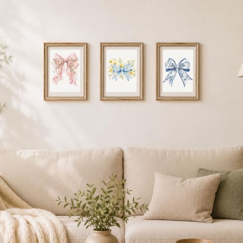 Floral Bow Watercolor Workbook, Pink Bow Painting Book with 12 Designs - Image 4
