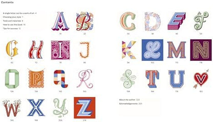 Creative Hand Lettering from A to Z: Make Every Letter Beautiful with 26 Complete and Colorful Alphabets - Image 2