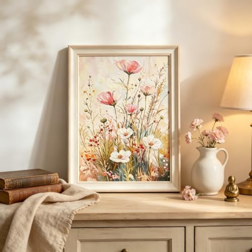 BYGFHLYW Vintage Wildflower Paint by Numbers Kit for Adults Beginners - Image 4