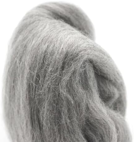 Clover Natural Wool Roving, Ash - Image 2