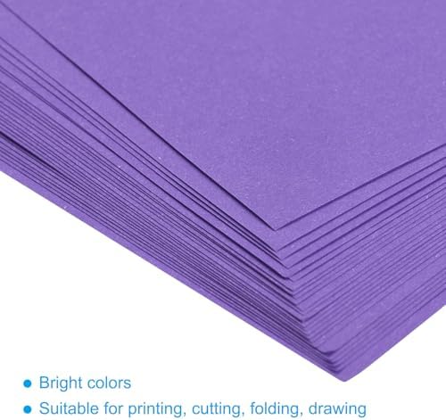 MECCANIXITY 25 Sheets Origami Paper Double Sided Deep Purple 6x6 Inch Square Sheet for Art Craft Project, Beginners, Gifts Decor - Image 4