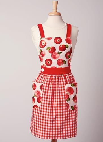 McCall's Potholders, Tea Towel, and Children's and Misses' Aprons Sewing Pattern Packet, Design Code B6905, Sizes 3-8 / XS-XL, Multicolor - Image 5