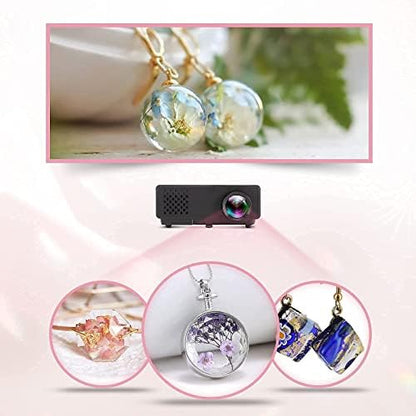 YIEHO 300g UV Resin Kit with Light-Upgraded Crystal Clear Hard UV Curing Premixed Epoxy Resin Starter Supplies for Art Craft Beginner Jewelry Making with Lamp - Image 6