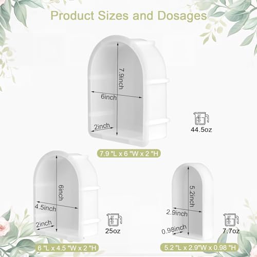 KISREL Large Resin Molds, Arch Silicone Mold for Epoxy Resin, Large Mold - Image 2