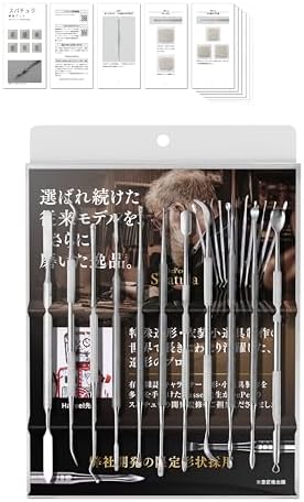 DePes Clay Sculpting Tools (Japanese Famous Artist Developed) Resin Modeling kit Carving Silicone polimer by %E3%82%B9%E3%83%91%E3%83%81%E3%83%A5%E3%83%A9