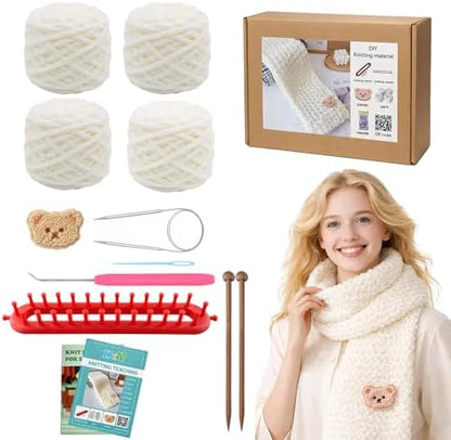 Novelchet Knitting Loom Kit for Beginners with Step by Step Video Tutorial by Novelchet