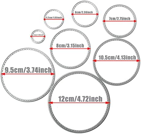 Big Round Cutting Dies Handmade DIY Paper Cards Album Decoration Stencils Template Embossing for Card Scrapbooking Craft Circle - Image 4