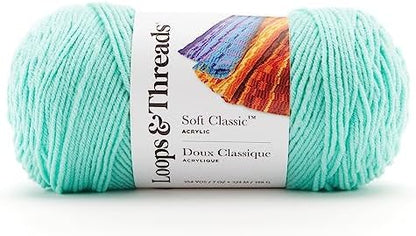 MICHAELS Bulk 12 Pack: Soft Classic™ Solid Yarn by Loops & Threads® - Image 4