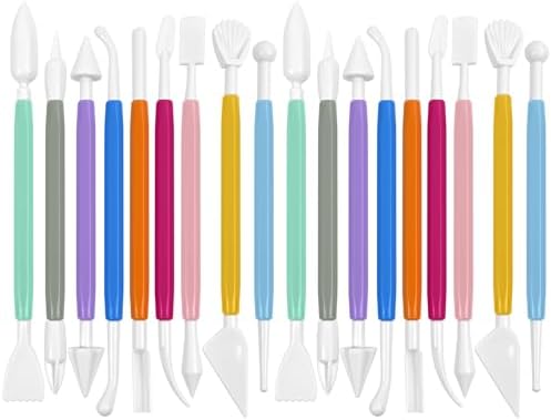 18PCS Double Ended Clay Sculpting Tools Set for Air Dry Polymer Clay Craft - Image 5