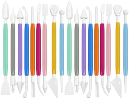 18PCS Double Ended Clay Sculpting Tools Set for Air Dry Polymer Clay Craft - Image 5