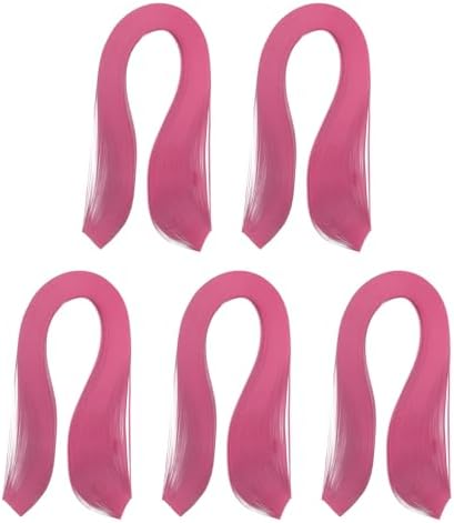 PATIKIL 600pcs Quilling Strips Paper 1/8"(3mm) 39cm Origami Paper Quilling Strip for Art DIY Hand Craft Christmas, Rose Red by PATIKIL