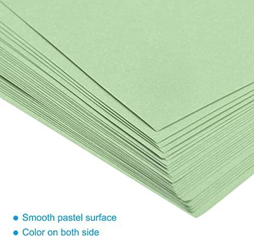 MECCANIXITY 25 Sheets 8x8 Inch(20x20cm) Origami Paper Double Sided Light Green Square Sheet for Art Craft Project, Beginners, Gifts Decor - Image 4