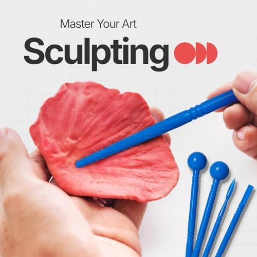 19 Pcs Clay Sculpting Tools, Polymer Clay Tools & Air Dry Clay Accessories - Image 4