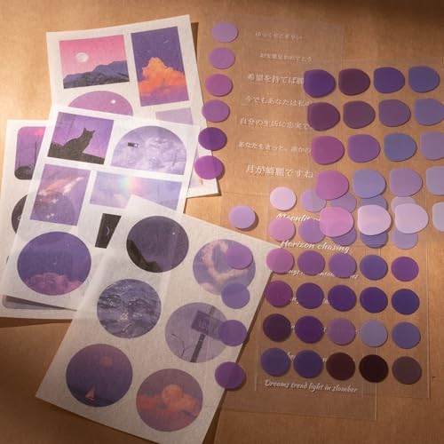 YagCu Scrapbook Kit for Beginners, Aesthetic Junk Journal Supplies, Scrapbooking and Journaling Materials, Bullet Journals Stationery, Planner DIY Arts Craft, Women Adults - Image 5