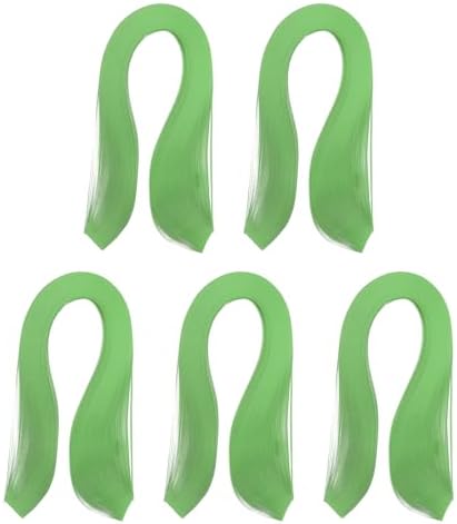 PATIKIL 600pcs Quilling Strips Paper 1/8"(3mm) 39cm Origami Paper Quilling Strip for Art DIY Hand Craft Christmas, Mint Green by PATIKIL