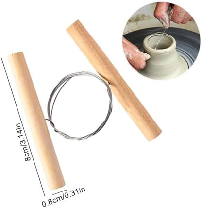 Pottery Tool Kit 42 Pieces Adults Pottery Kit Ceramic Making Set - Image 6